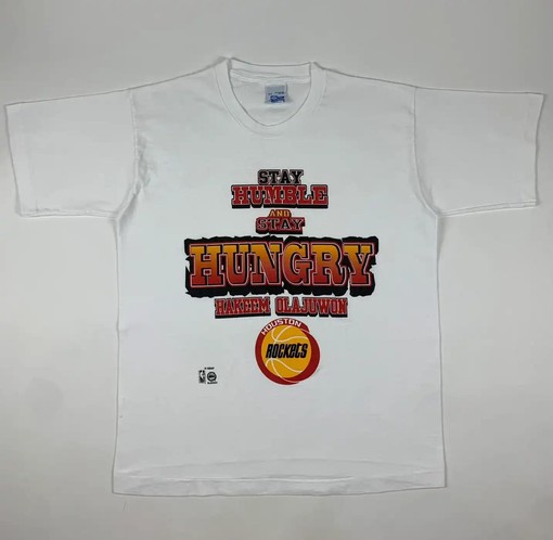 Hakeem Olajuwon Houston Rockets Vintage T Shirt Hoodie Sweatshirt Gift For Fans who Love the Game - Image 2