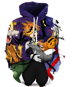 Halloween Art All Over Print 3D Hoodie Perfect for Halloween Lovers with Artistic Design