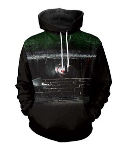 Halloween Pennywise Clown Print All Over Print 3D Hoodie with Scary Clown Design