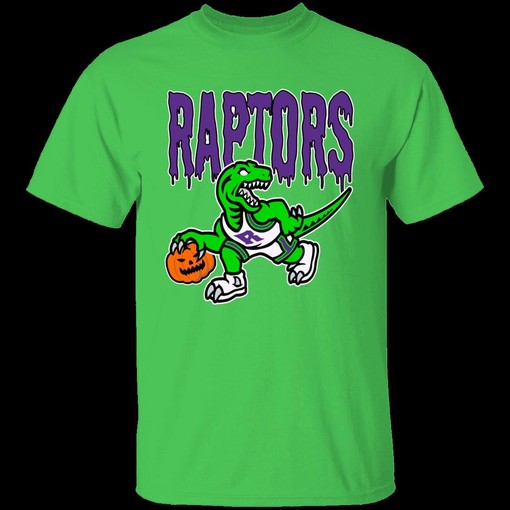 Halloween Retro NBA Fan T-Shirt Sweatshirt Hoodie for Toronto Raptors Fans - Image 3