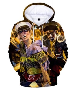 Halloween Zombie Print Unisex All Over Print 3D Hoodie with Scary Zombie Design