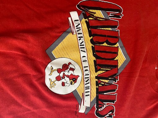 Hanes Louisville Cardinals Vintage Pullover Sweatshirt - NCAA Shirts for Fans - Image 2