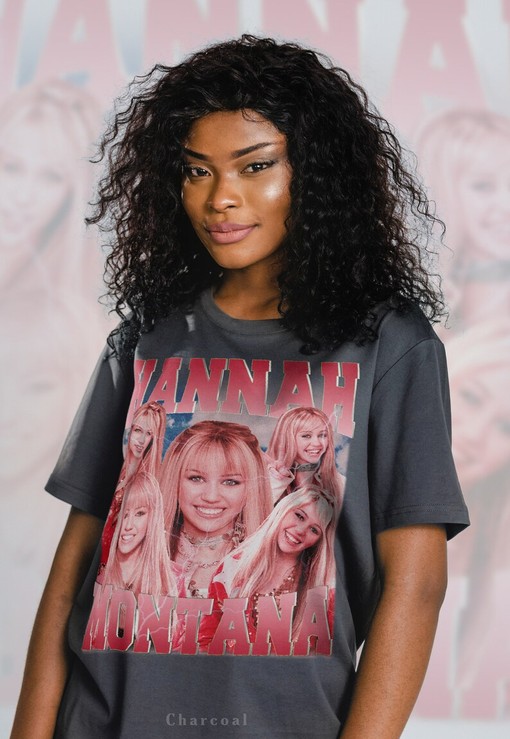 Hannah Montana Homage Shirt, Vintage Retro Tshirt, Fan Tees, Classic Movie T Shirts, Merch Gift - Image 4