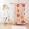 Happy Smiles Shower Curtain | Perfect Gift | Eco-Friendly, Waterproof | Fun Smile Decor | With Free Hooks