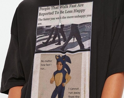 Happy Unhappy Possums Tee: Minimalist Movie Shirt for Men and Women - Image 2