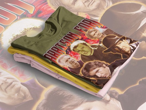 Harrison Ford Merch Gift, Retro 90s Sweater, Indy Jones Tee, Han Solo Homage Shirt - Image 4