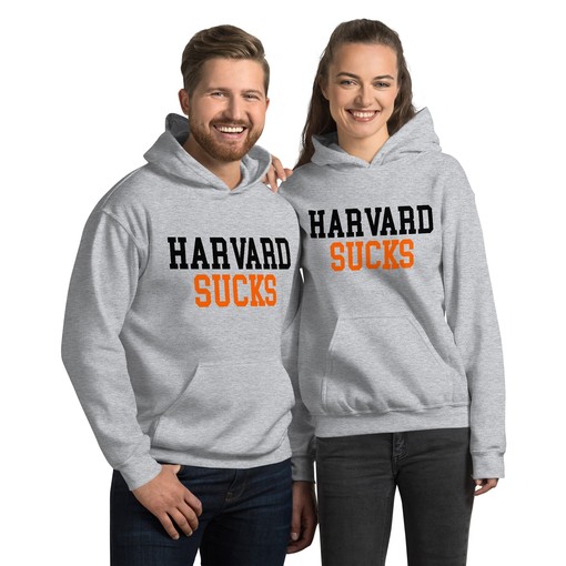 Harvard Sucks Princeton Rivalry Hoodie Sweatshirt - NCAA Sport Shirt for Fans, Keyword: sport shirts unisex - Image 2