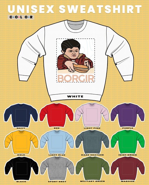 Hasbulla Abdu Rozik Meme Sweatshirt - Unisex Minimalist Movie Shirts - Image 3