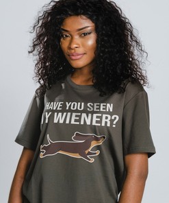 Have You Seen My Wiener Unisex Tees, Funny Dachshund T-Shirt, Cute Dog Clothing, Weiner Dog Humor Tee, Dashound Apparel
