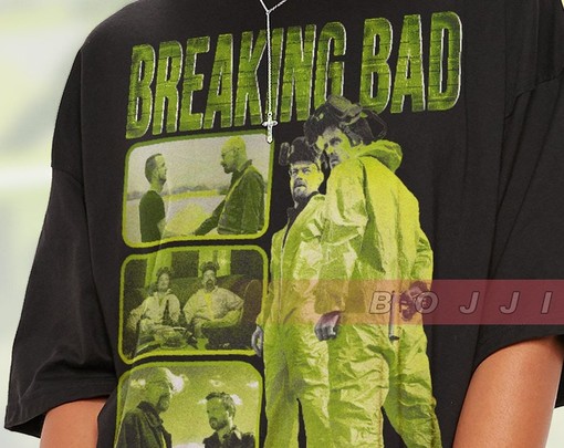 Heisenberg Vintage Homage Retro Tshirt, Breaking Bad Shirt, Walter White Fan, Breaakingg Bad Tribute Tee - Image 2