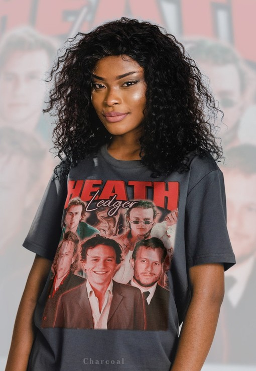 Heist Movie Fan Tees, Unisex Heath Ledger Vintage Shirt, The Dark Knight Tshirt