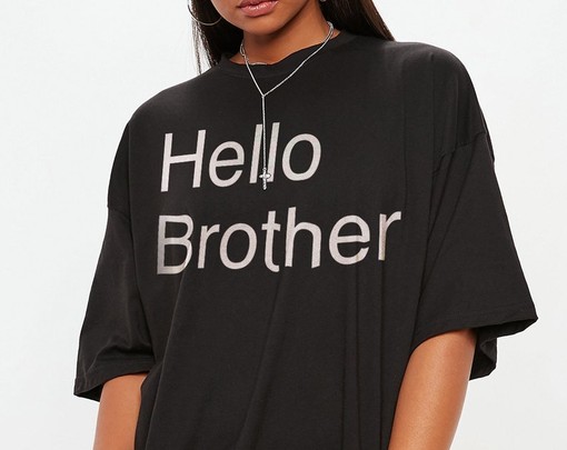 Hello Brother Unisex Tees, The Vampire Diaries Pocket Shirt, Distressed Bleached Tee, TVD Fan Gift, Summer Womens Shirt - Image 2