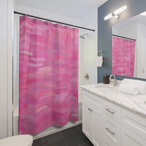 Henri Matisse Abstract Art Shower Curtain for Modern Bath Design and Housewarming Gifts - Image 2