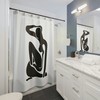 Henri Matisse Nude Lady Vintage Boho Abstract Shower Curtain