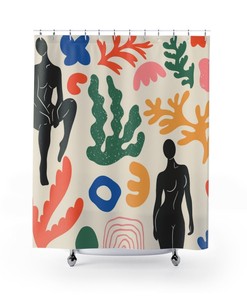 Henri Matisse Print Shower Curtain with Unique Design