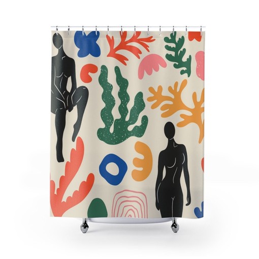 Henri Matisse Print Shower Curtain with Unique Design