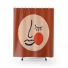 Henri Matisse Shower Curtain Featuring Abstract Art Print for Neutral Bathroom Decor