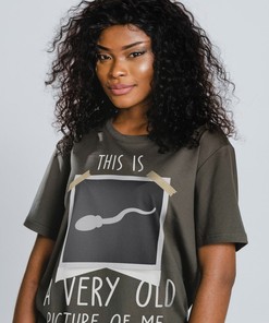 Here Is A Very Old Picture Of Me Unisex Sperm Shirts, Biology Teacher T-Shirt, Funny Adult Humor Tee