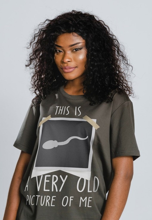 Here Is A Very Old Picture Of Me Unisex Sperm Shirts, Biology Teacher T-Shirt, Funny Adult Humor Tee