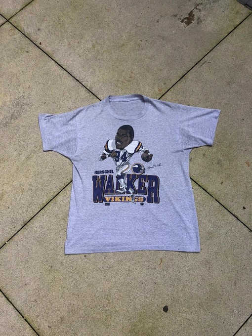 Herschel Walker Minnesota Vikings Vintage Style Sweatshirt T-shirt - Ideal Gift for Fans - Sport Shirts Unisex
