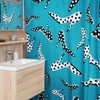 High Heel Shoes Shower Curtain | Polka Dot Bathroom Accessories | Festive Housewarming Present | Fun and Playful