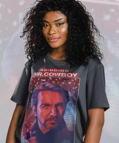 Hohoho Mr Cowboy Hans Gruber Shirt, Die Hard Shirt, Nakatomi Plaza, John McClane Funny movie shirts