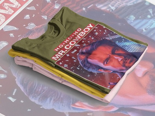 Hohoho Mr Cowboy Hans Gruber Shirt, Die Hard Shirt, Nakatomi Plaza, John McClane Funny movie shirts - Image 4