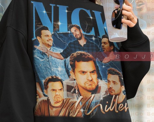 Homage Sweatshirt to Nick Miller, Vintage Miller Tee, Retro 90s Shirt - Image 4