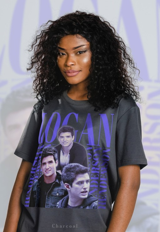 Homage Vintage Movie Shirt of Logan Mitchell for Kids, Big Time Rush Forever Tour Tee, BTR