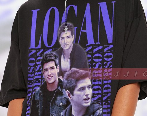 Homage Vintage Movie Shirt of Logan Mitchell for Kids, Big Time Rush Forever Tour Tee, BTR - Image 2