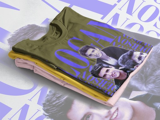 Homage Vintage Movie Shirt of Logan Mitchell for Kids, Big Time Rush Forever Tour Tee, BTR - Image 4
