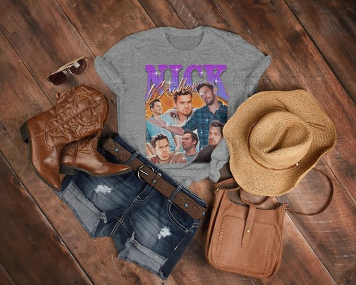 Homage Vintage Nick Miller Tee, Retro Fan Sweater, Miller Merch - Image 3