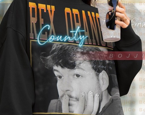 Homage to Rex Orange County Sweatshirt - Minimalist Fan Sweater - Image 4