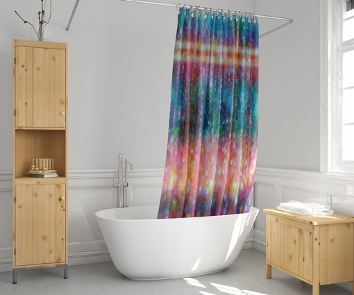 Home Decor Boho Shower Curtains with Bath Mat, Bath Towels, and Bathroom Sets - Image 4