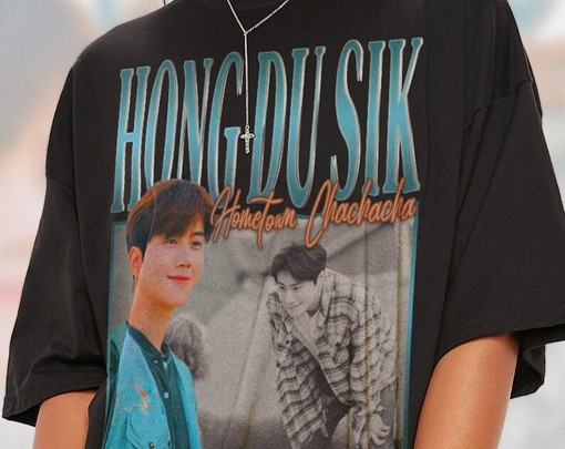 Hong Du Sik Hometown Chachacha Shirt - Korean Drama Homage Tee, Classic Movie T Shirt - Image 2