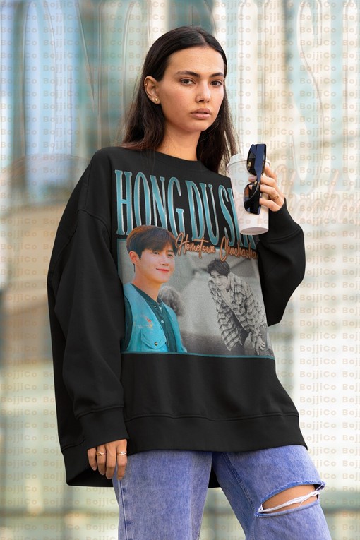 Hong Du-sik Hometown Chachacha Sweatshirt, Kim Seon-ho Hometown Sweater, Yoon Hye Jin Shin Min-a Kim Ji-hyun Tee