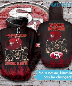 Hoodie 3D All-Over Print For Life Custom Name Gift with All Over Print Design