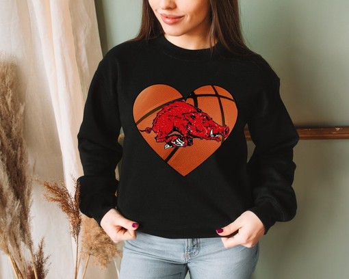 Hoop It Up with Arkansas Razorbacks Basketball Apparel, NCAA Shirts Men, State University Shirt - Image 2