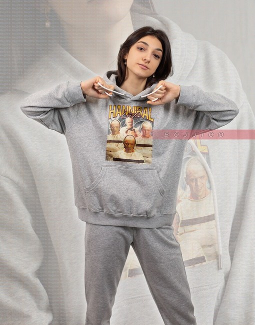 Horror Movie Sweatshirt, Hannibal Lecter Silence of the Lambs Hoodie, Anthony Hopkins Tees, Red Dragon Shirt - Image 2
