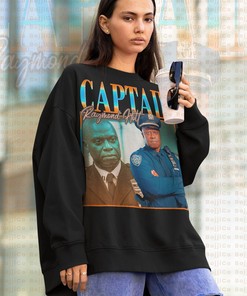 Hot Damn! Captain Holt Retro Sweatshirt, Nine-Nine Quote Sweater with Jake, Rosa, Amy, and Terry