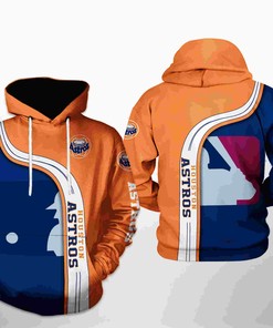 Houston Astros All Over Print MLB Team 3D Hoodie Zipper - 3D Hoodies for Men Graphic