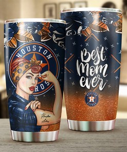 Houston Astros Alluring MLB Tumbler with Custom Design and Logo for Strong Moms