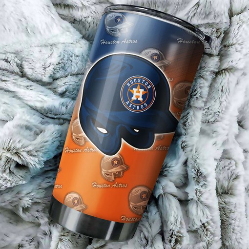Houston Astros Dog Lovers Personalized Tumbler - Sports Tumbler 20oz - Image 2