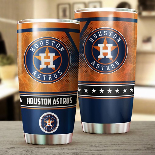 Houston Astros MLB Tumbler with Awesome Design - Perfect Tumbler for Astros Fans - Image 2