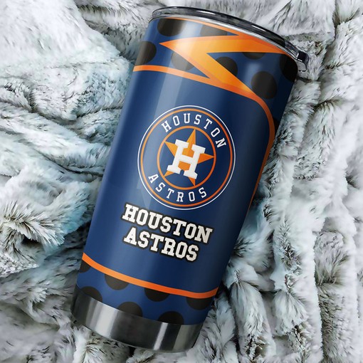 Houston Astros MLB Tumbler with Personalized Touch - Perfect for Astros Fanatics
