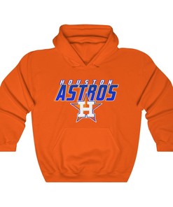 Houston Astros Vintage 90's MLB Hoodie Sweatshirt for Baseball Fans, Sport Shirt included
