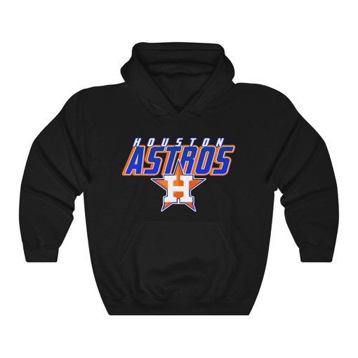 Houston Astros Vintage 90's MLB Hoodie Sweatshirt for Baseball Fans, Sport Shirt included - Image 3