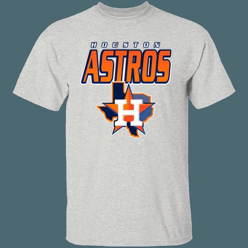 Houston Astros Vintage MLB T-Shirt Sweatshirt Hoodie with Retro Look and Baseball Theme - Image 2