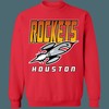 Houston Rockets GRADIENT Retro NBA Vintage Sweatshirt Hoodie Shirt with Unique Design