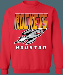 Houston Rockets GRADIENT Retro NBA Vintage Sweatshirt Hoodie Shirt with Unique Design